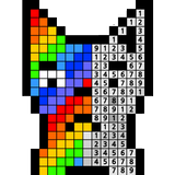Coloring artbook icon