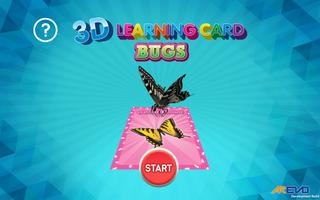 3D LEARNING CARD BUGS Affiche