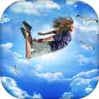 Sky Flying Photo Frames أيقونة