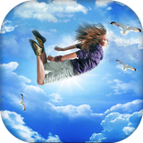 Sky Flying Photo Frames أيقونة