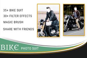 Men Moto : Jecket Men Bike Photo Suit الملصق