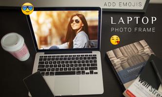 Laptop Photo Frame постер