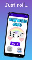 Rainbow Dice-poster