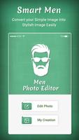 Man Photo Editor Affiche