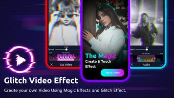 Glitch Video Effect الملصق