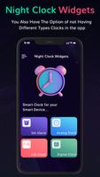 Night Clock Widget ảnh chụp màn hình 1