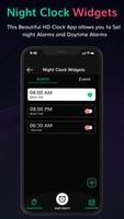 Night Clock Widget ảnh chụp màn hình 2