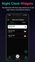 Night Clock Widget capture d'écran 2