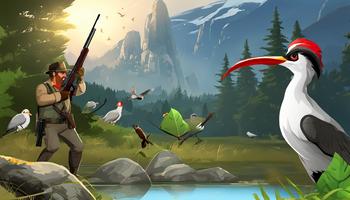 Bird Hunting Games Offline capture d'écran 3
