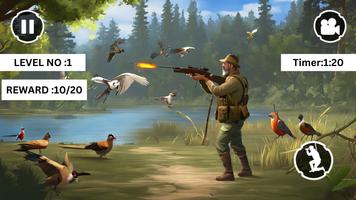 Bird Hunting Games Offline Affiche