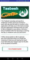 Smart Tasbeeh Counter - Tasbee ảnh chụp màn hình 3