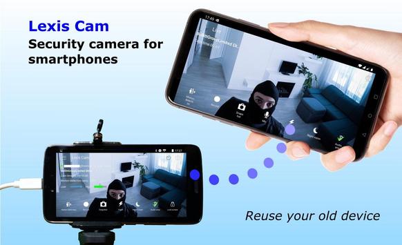 Security camera for smartphones, Lexis Cam 海报