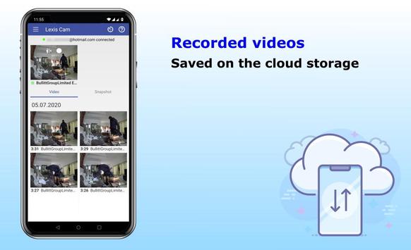 Security camera for smartphones, Lexis Cam 截图 4