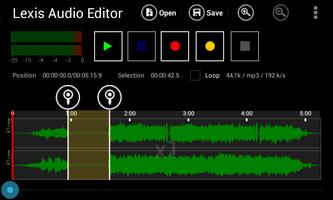 Lexis Audio Editor Cartaz
