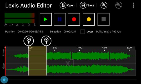 Lexis Audio Editor الملصق