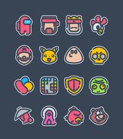 Sticker UI - Icon Pack imagem de tela 3