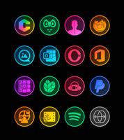Circle Clear Icon Pack-poster