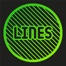 Lines Circle - Neon Icon Pack APK