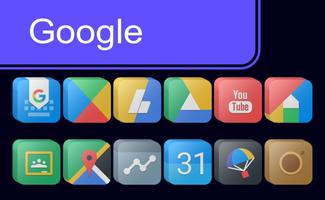 Pixel Cubic 3D - Icon Pack poster
