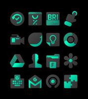 Cyandiant - icon Pack الملصق