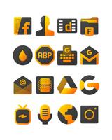 Yellowdiant - Icon Pack تصوير الشاشة 1