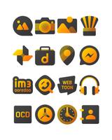 Yellowdiant - Icon Pack تصوير الشاشة 2