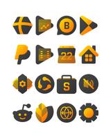 Yellowdiant - Icon Pack تصوير الشاشة 3
