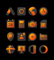 Orangediant - Icon Pack capture d'écran 1