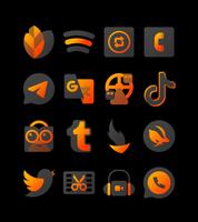 Orangediant - Icon Pack capture d'écran 3
