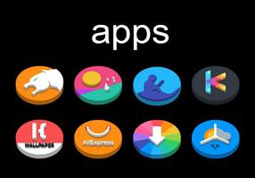 CircleDock 3D - Icon Pack capture d'écran 3