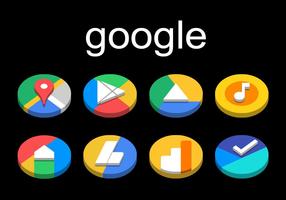 CircleDock 3D - Icon Pack ポスター