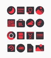 Rose - Red Icon Pack پوسٹر