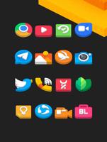 Flat 3D - Icon Pack Affiche