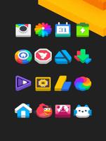 Flat 3D - Icon Pack captura de pantalla 1