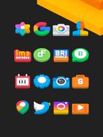 Flat 3D - Icon Pack captura de pantalla 3