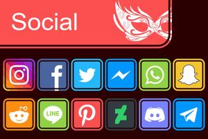 Fledermaus - Square Icon Pack 스크린샷 1