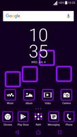 Xperia Theme - Floating Square capture d'écran 1