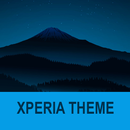 APK Xperia Theme - Fujiyama Night