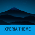 Xperia Theme - Fujiyama Night أيقونة