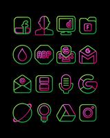 Outline Kathleen - Icon Pack スクリーンショット 1
