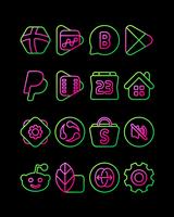 Outline Kathleen - Icon Pack スクリーンショット 3