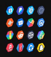 3D Hexa - Icon Pack 截图 2