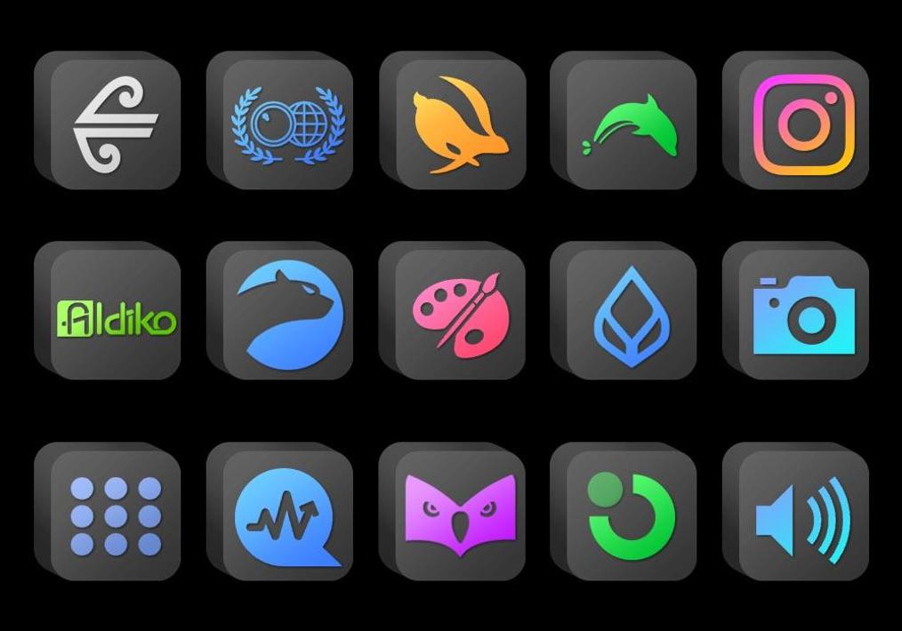 Icon pack studio pro. 3д иконки для андроид. 3д иконки для приложений. 3d иконки для андроид АРК.