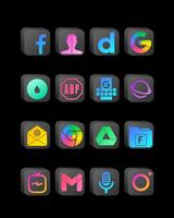 Cubic Dark Mode - 3D Icon pack screenshot 1