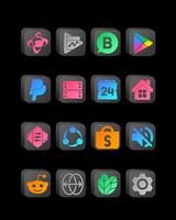 Cubic Dark Mode - 3D Icon pack 截图 3