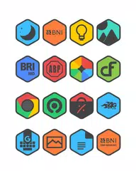 Hexadark - Hexa Icon Pack アプリダウンロード