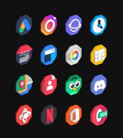 3D Octagon - Icon Pack screenshot 1
