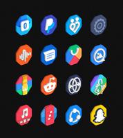 3D Octagon - Icon Pack تصوير الشاشة 2