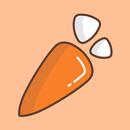 Carrot - Orange icon pack APK