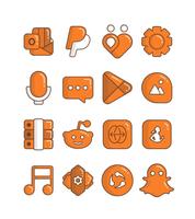 Carrot - Orange icon pack screenshot 2